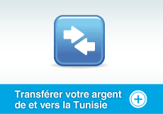 Transférer votre argent de et vers la Tunisie