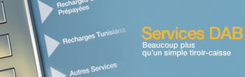 Services pratiques sur DAB Services pratiques sur DAB