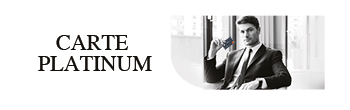 Carte MasterCard Platinum Carte MasterCard Platinum